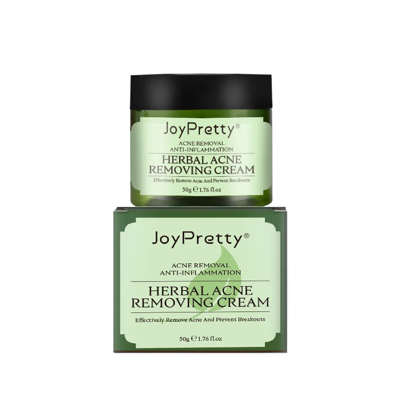 Herbal Acne Face Cream Pimple Marks Removal Oil Control Moisturizing Pockmark Smooth Facial Creams Skin Care Products JoyPretty