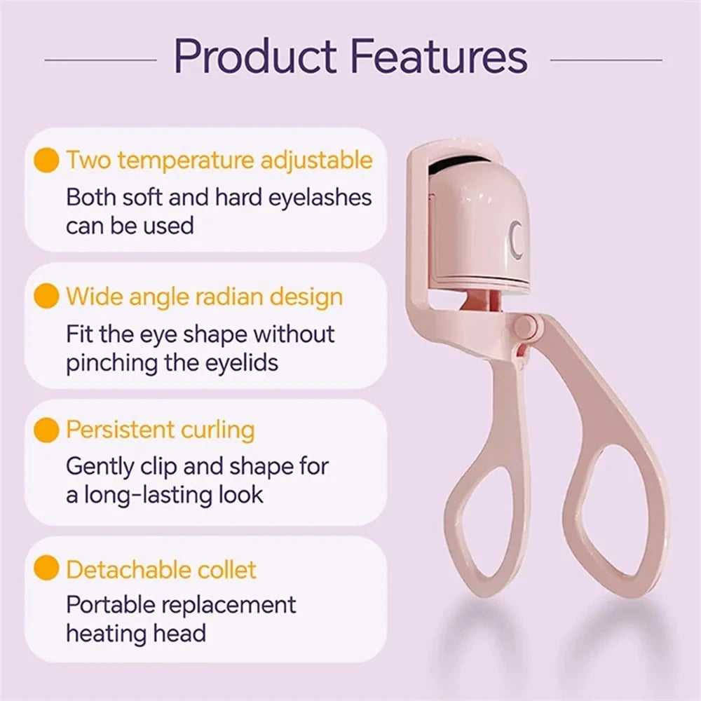 ElegaraChic™ LuxeCurl – Heated Eyelash Curler