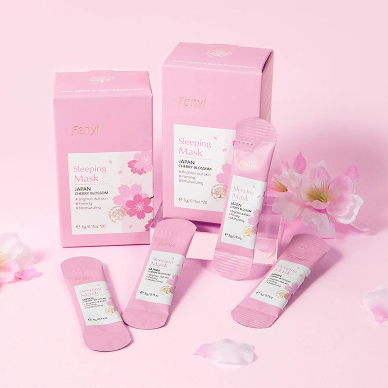 ElegaraChic™ SakuraGlow – 9-Piece Skincare Set