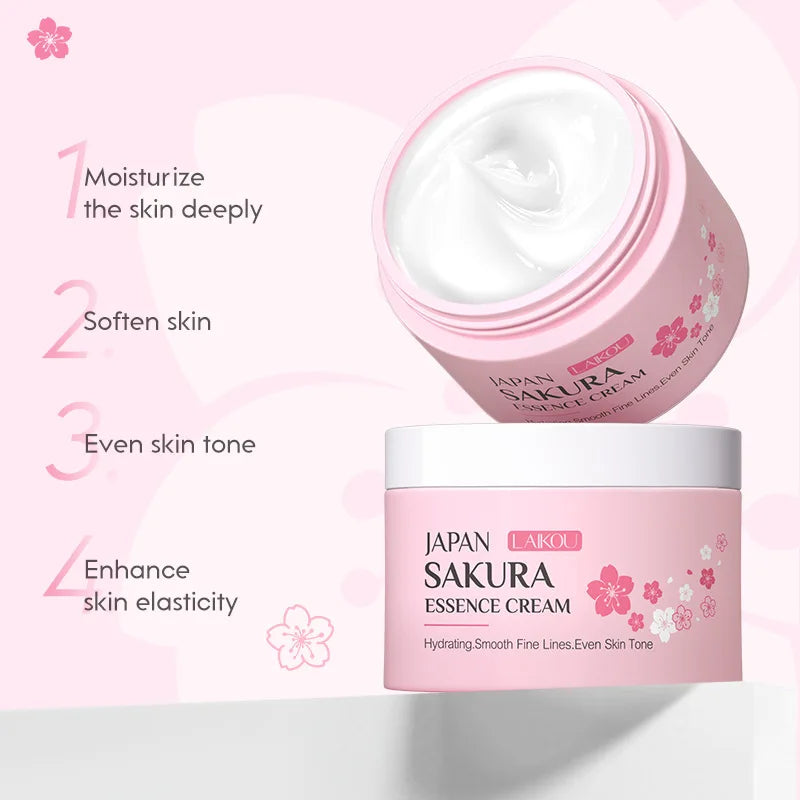 ElegaraChic™ SakuraGlow – 9-Piece Skincare Set