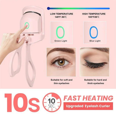 ElegaraChic™ LuxeCurl – Heated Eyelash Curler