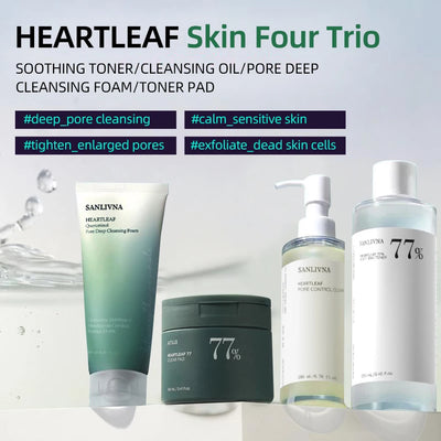 ElegaraChic™ PureLeaf – Complete Skincare Collection