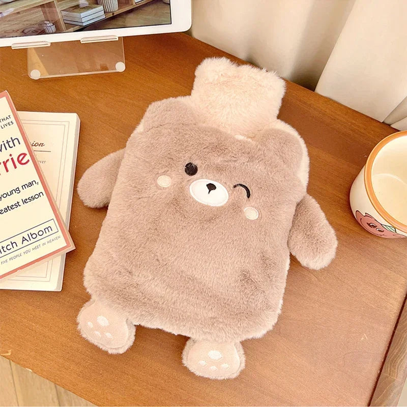 ElegaraChic™ CozyHug – Plush Hot Water Bottle